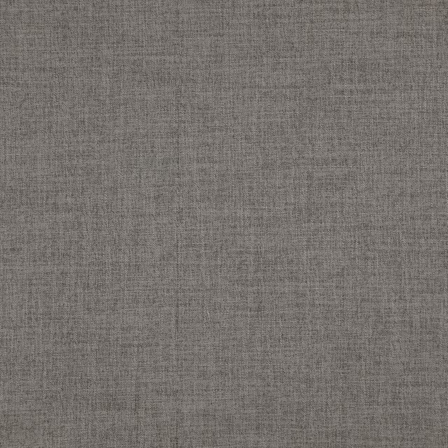 Close-up of pebble-grey woven fabric with a fine, softly mottled texture