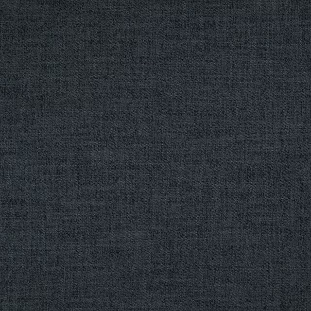 Close-up of dark charcoal Lokrum fabric showing a fine, irregular woven texture