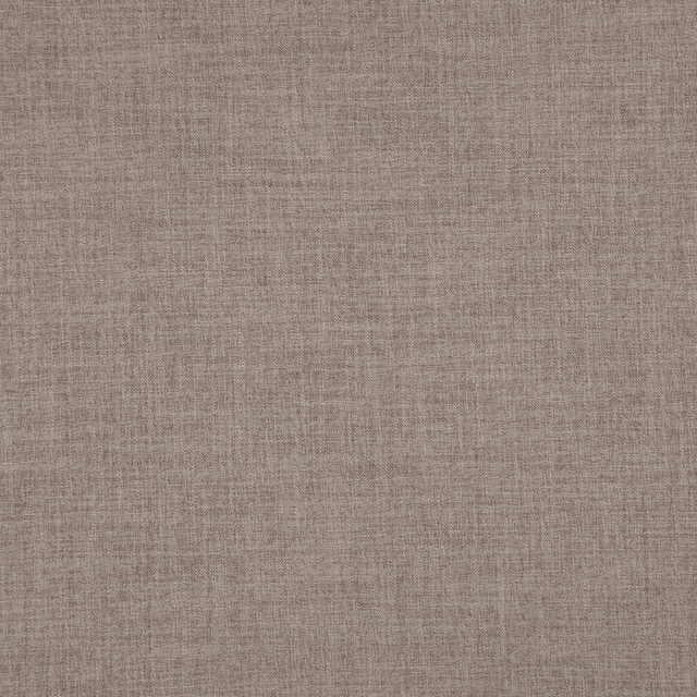 Close-up of muted taupe-grey Lokrum fabric with fine irregular woven texture