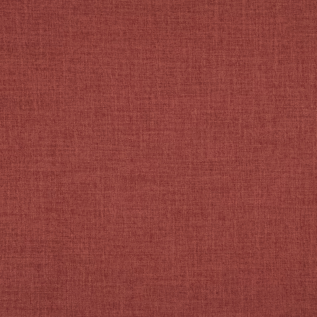 Muted rose-red woven fabric with subtle crosshatched texture and warm terracotta depth