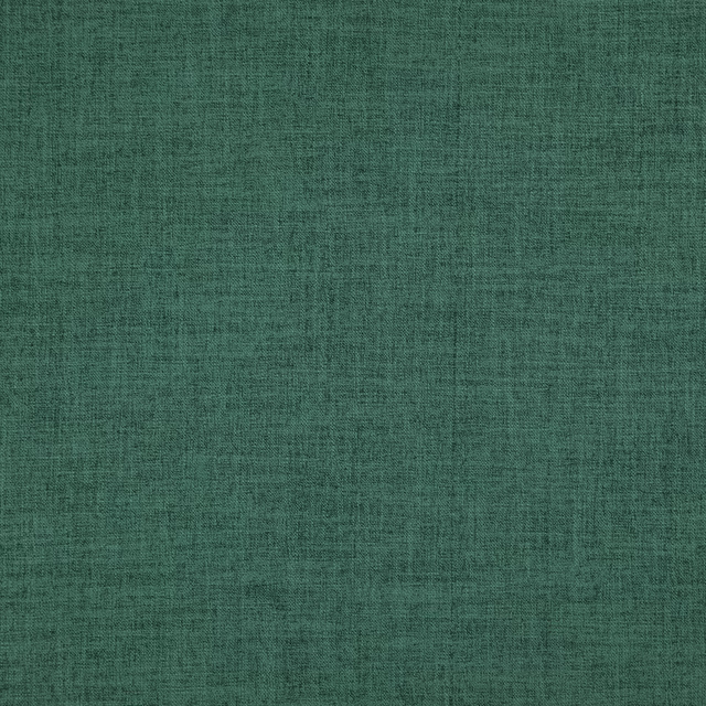 Deep jungle teal fabric showing a softly irregular woven texture