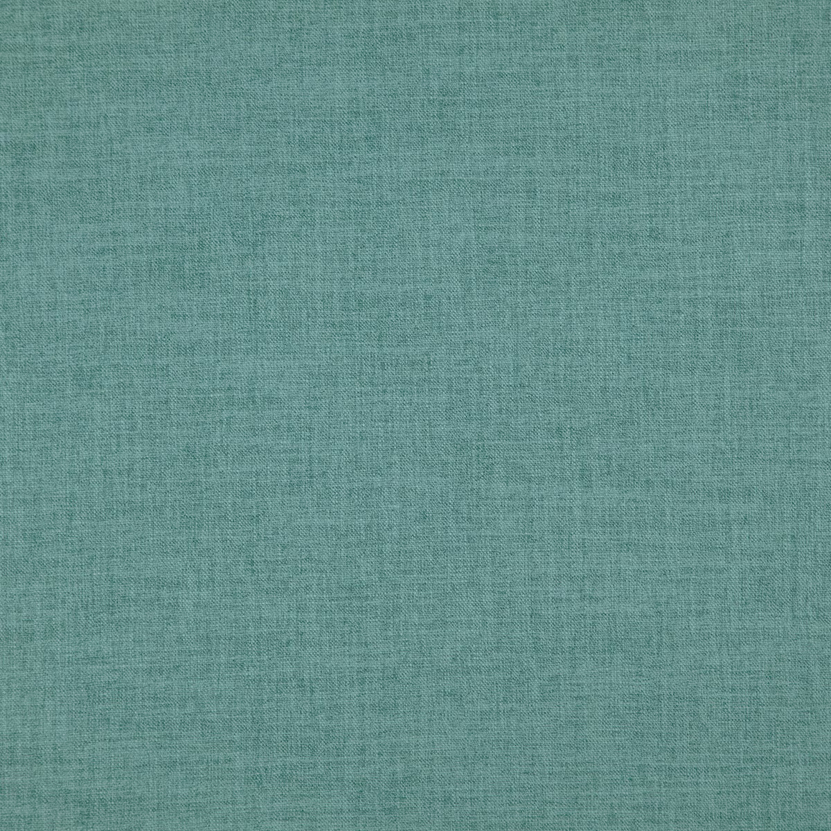 Muted spearmint teal fabric with a fine, softly mottled crosshatch weave