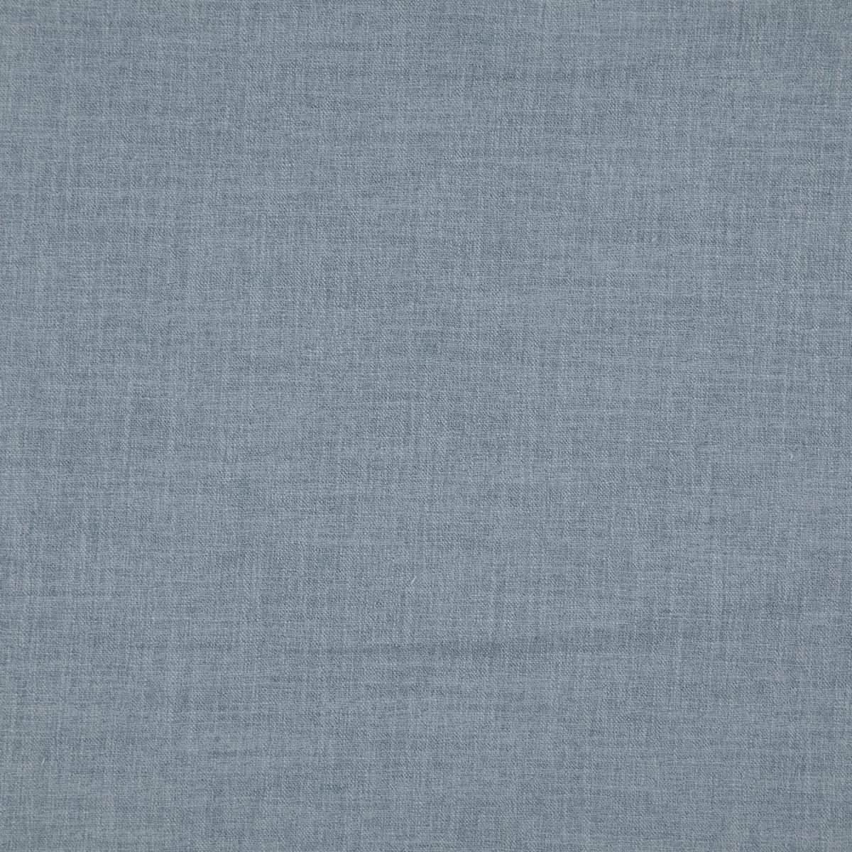 Muted blue-grey plain weave with fine crosshatch texture