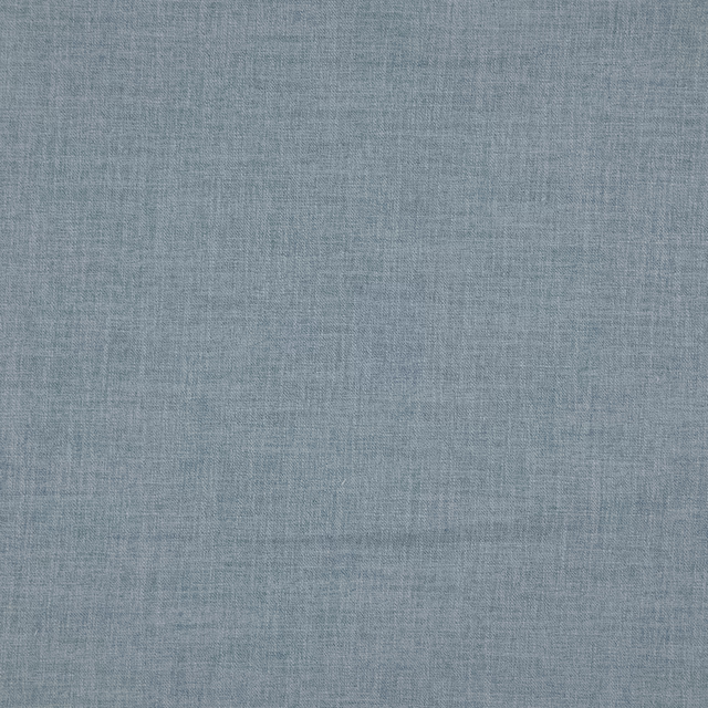 Muted blue-grey plain weave with fine crosshatch texture