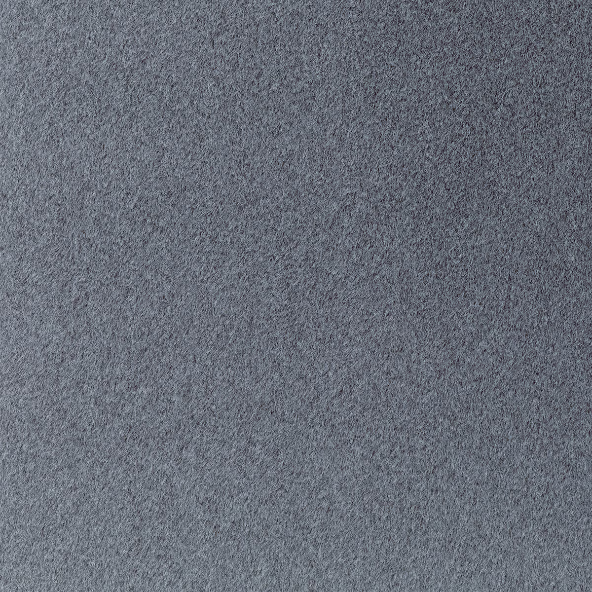 Close-up of deep taupe-grey Lush fabric with a dense, softly mottled textured surface
