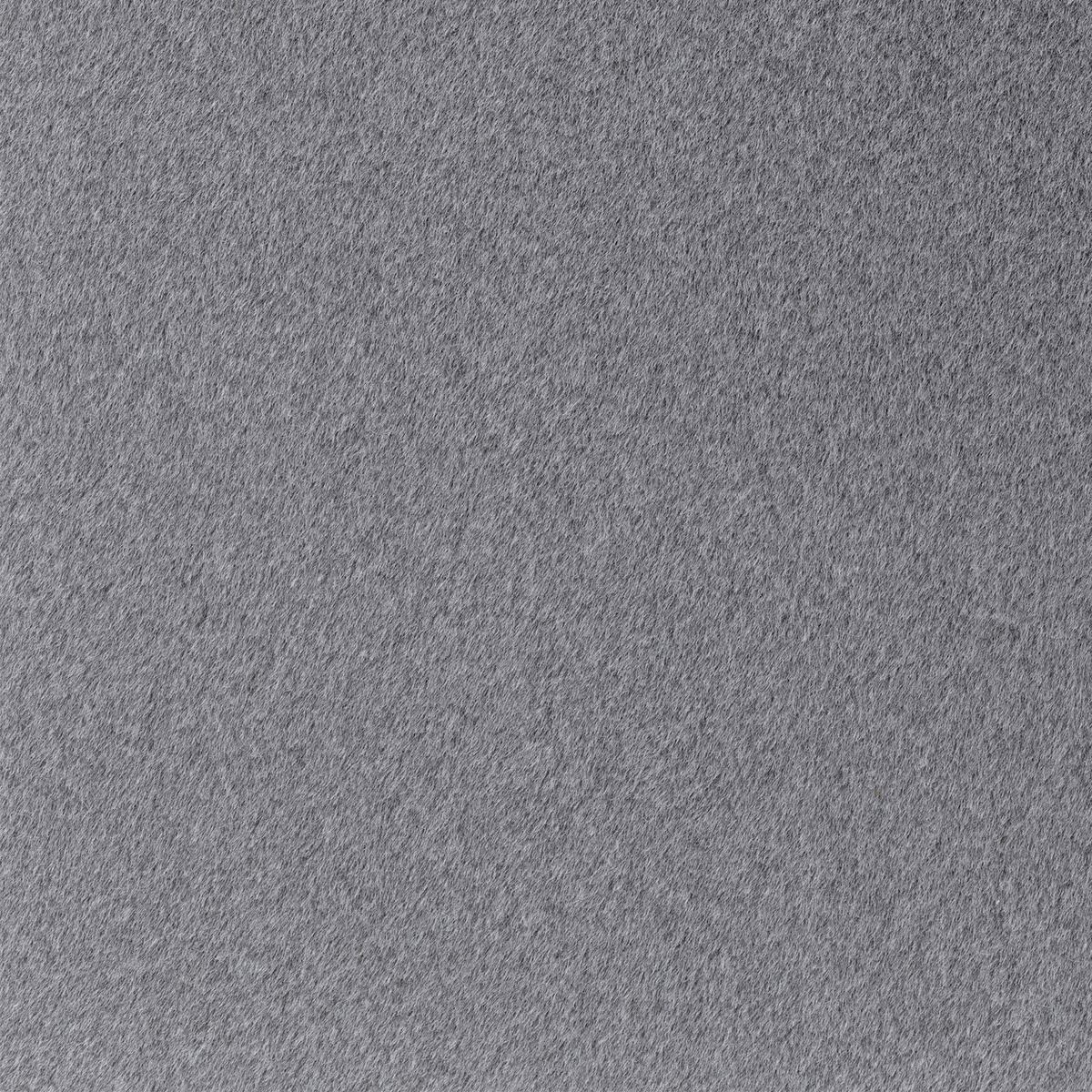 Mottled mid-grey Wemyss fabric with a close, softly napped plush texture