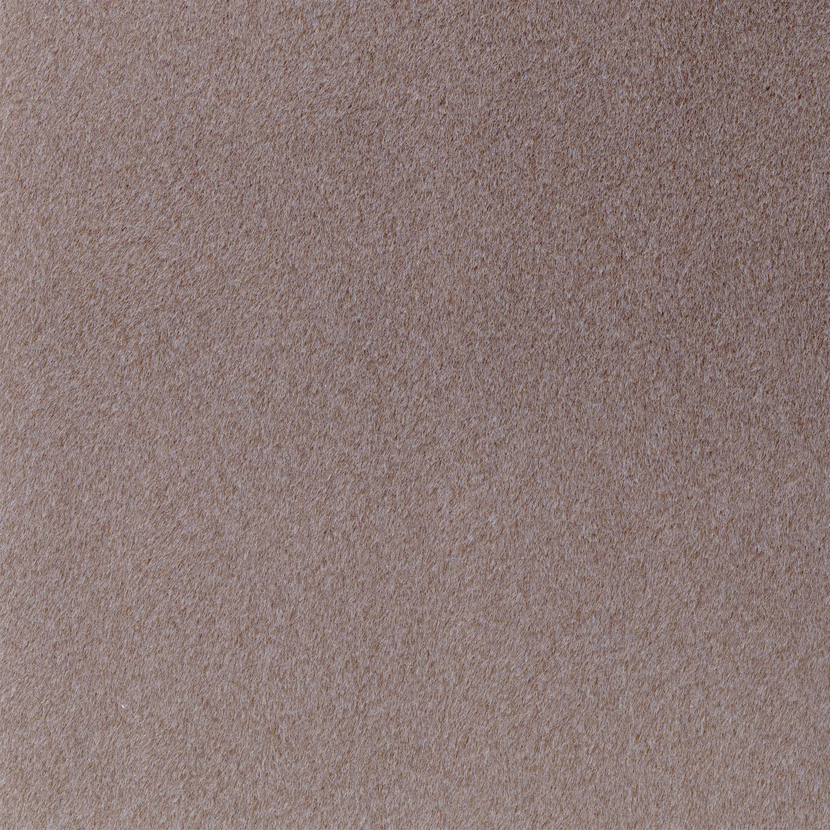 Warm taupe-brown fabric with a softly napped, subtly mottled plain surface