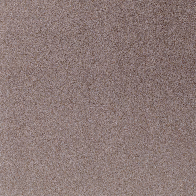 Warm taupe-brown fabric with a softly napped, subtly mottled plain surface