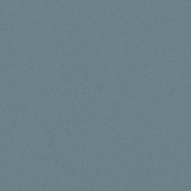 Muted blue-grey fabric with a fine, even woven surface and subtle tonal texture