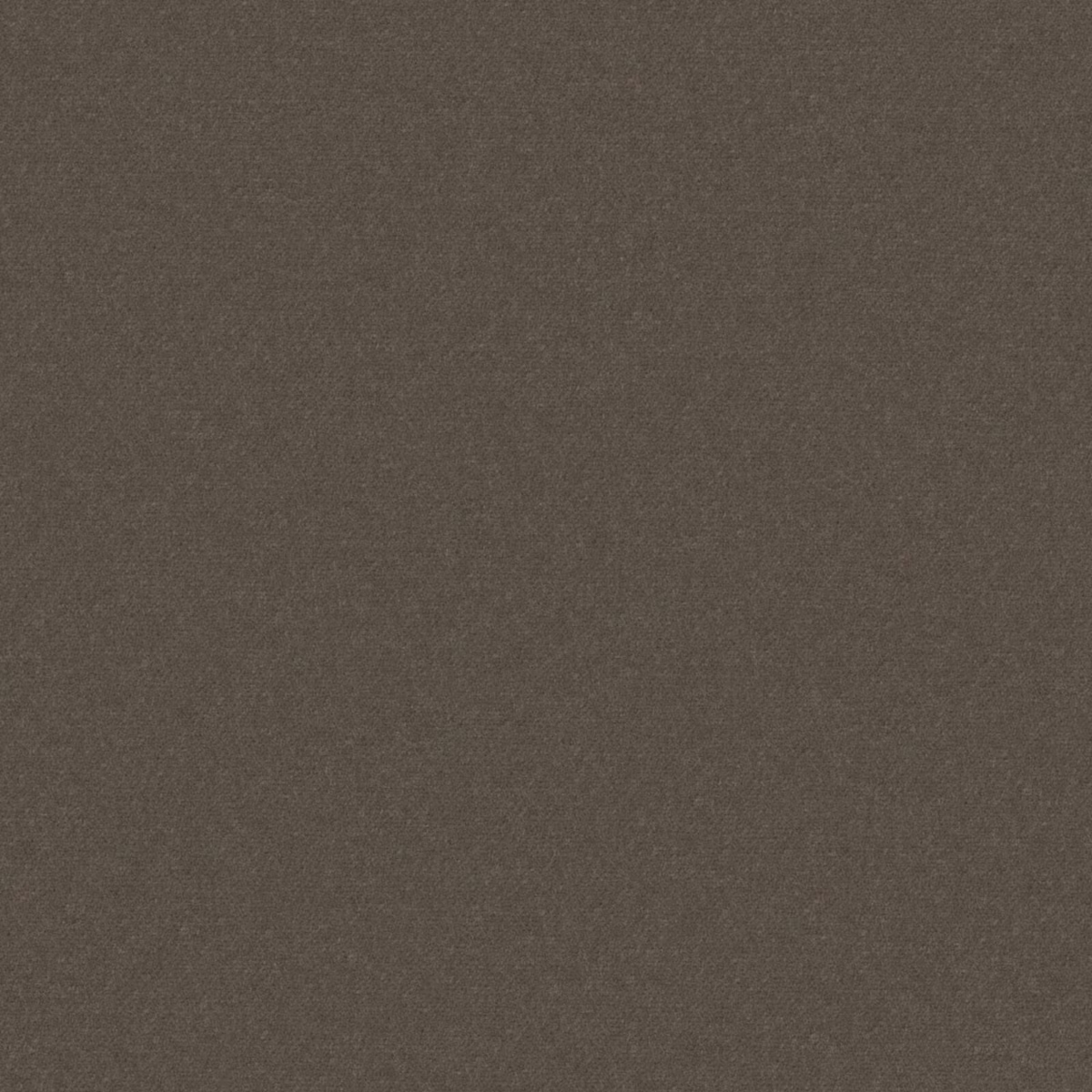 Close-up of deep truffle taupe-brown fabric with a fine mottled weave