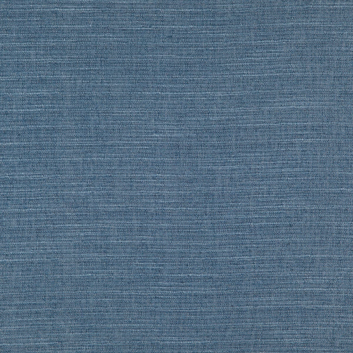 Close-up of muted cobalt-blue woven fabric with fine blue-grey textural variation