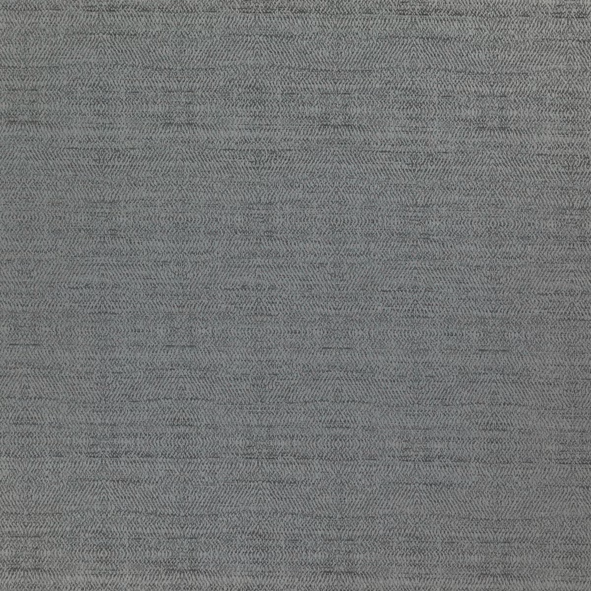 Cool Steeple Grey woven swatch with fine broken-chevron texture and tonal flecks