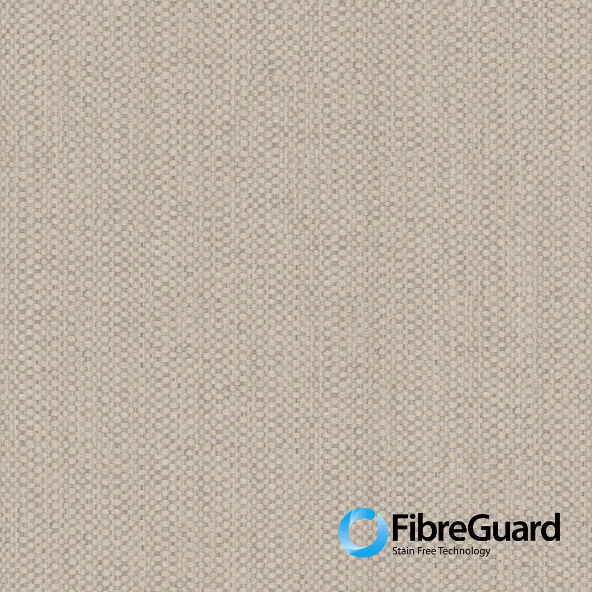 Close-up of pale alpaca beige fabric with a small geometric woven texture