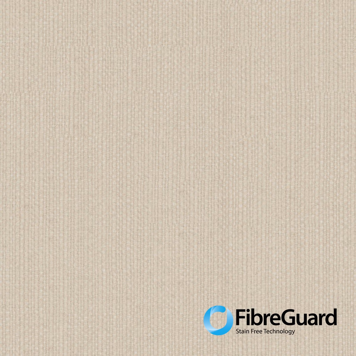 Pale warm greige Maverick fabric with a fine, closely ribbed vertical weave