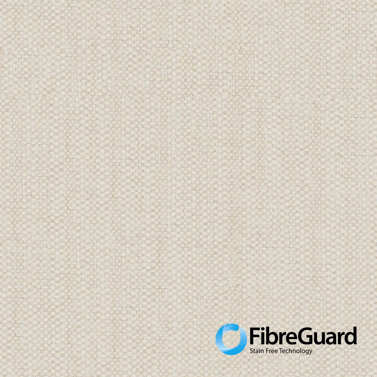 Pale cream fabric with a fine, softly mottled geometric weave