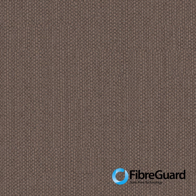 Warm taupe-brown woven swatch with tiny looping texture and subtle tonal depth