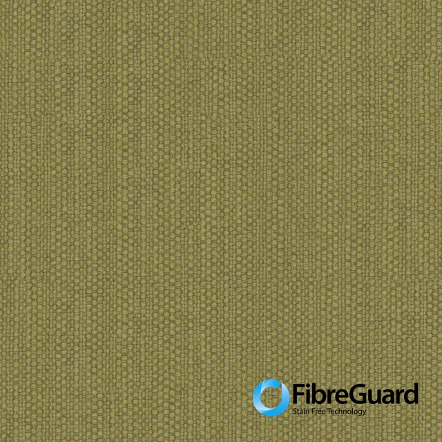 Muted matcha olive fabric with a tiny linked weave and softly ribbed vertical texture