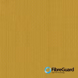 Close view of warm sunflower yellow fabric with a tiny, nubby woven grid texture