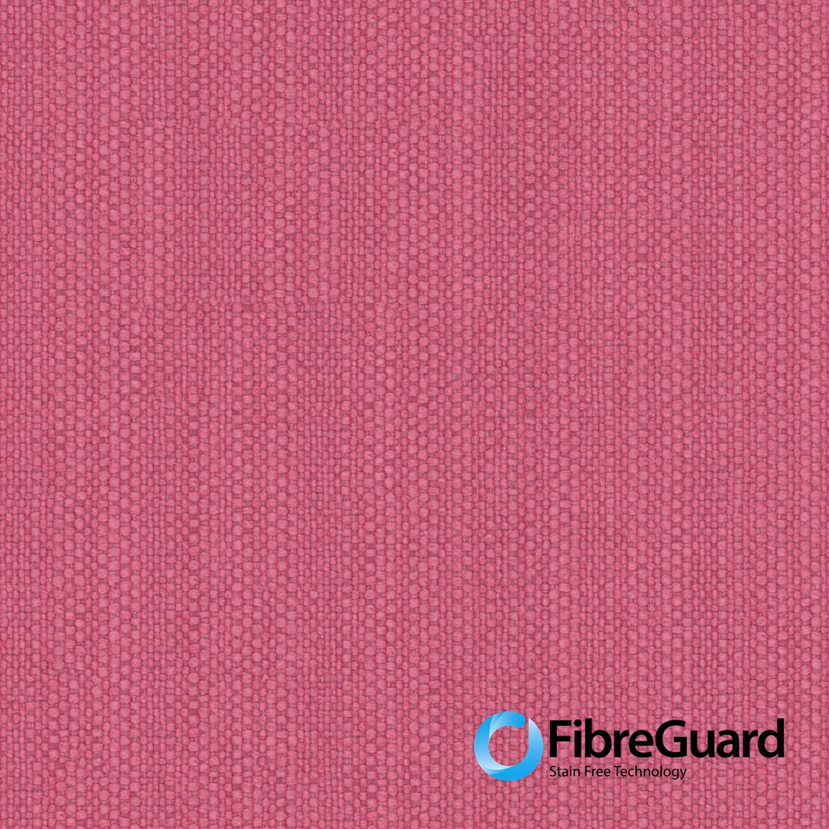 Saturated Barbie pink upholstery weave with fine pebbled grid texture
