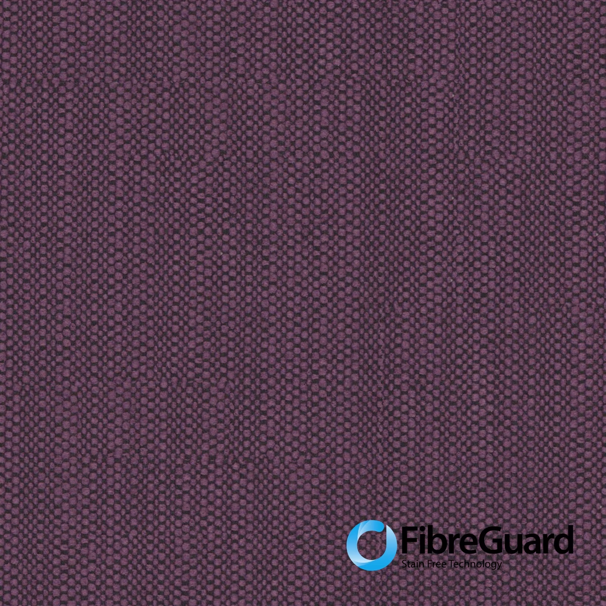 Dusky plum-lavender upholstery fabric with a tiny, densely repeated woven pattern