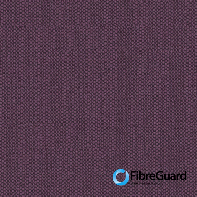 Dusky plum-lavender upholstery fabric with a tiny, densely repeated woven pattern