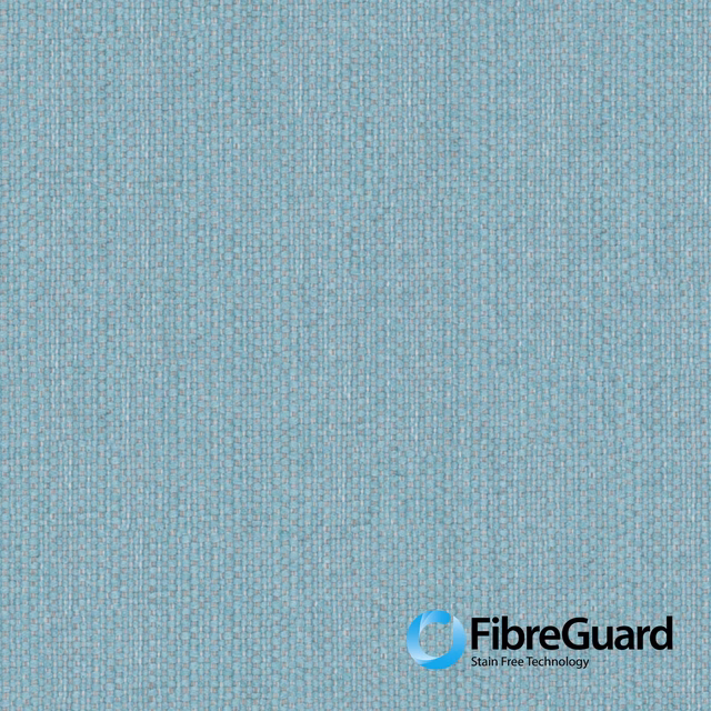 Close-up of 55 Tropical showing pale aqua-teal weave with fine vertical texture
