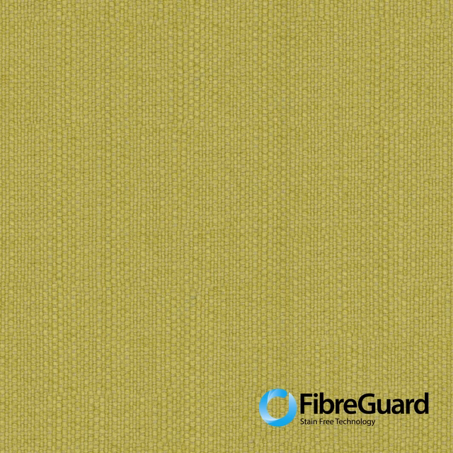 Close-up of soft pear-green woven fabric with fine vertical texture and olive tonal variation