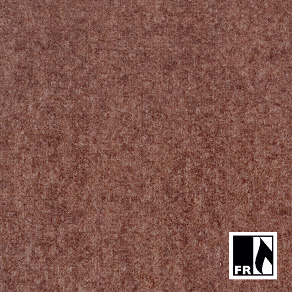 Mottled warm rosewood-brown textile with a softly flecked, tactile surface