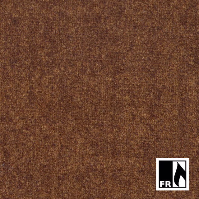 Mottled copper-brown fabric with soft russet flecks and subtle vertical tonal texture