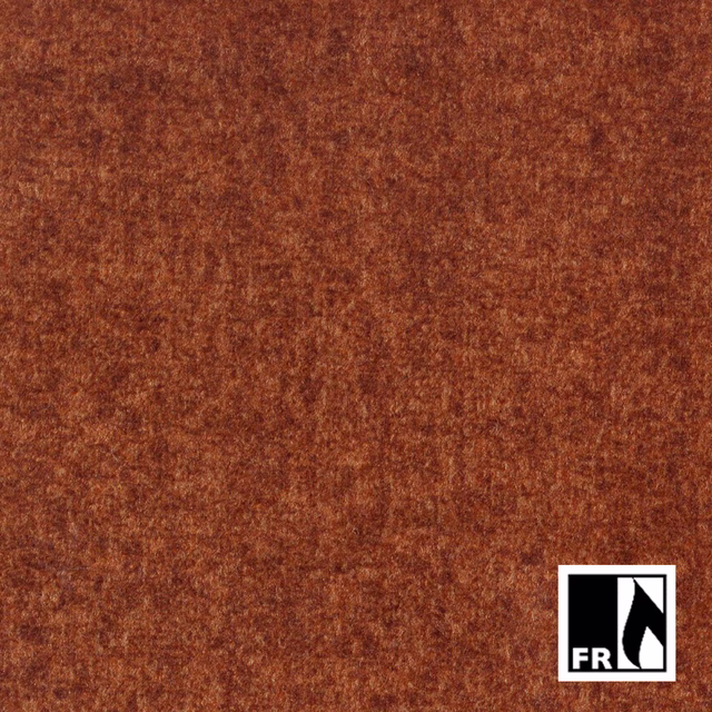 Warm spice-brown plush surface with subtle vertical nap and mottled tonal depth