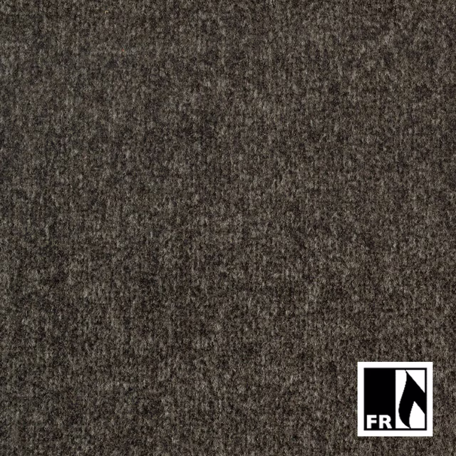 Deep brownie-brown textile with dense, softly mottled vertical surface texture