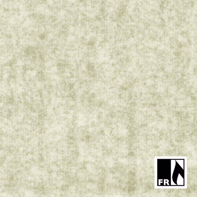 Pale sage-green Monaco fabric with a cloudy, softly brushed mottled surface