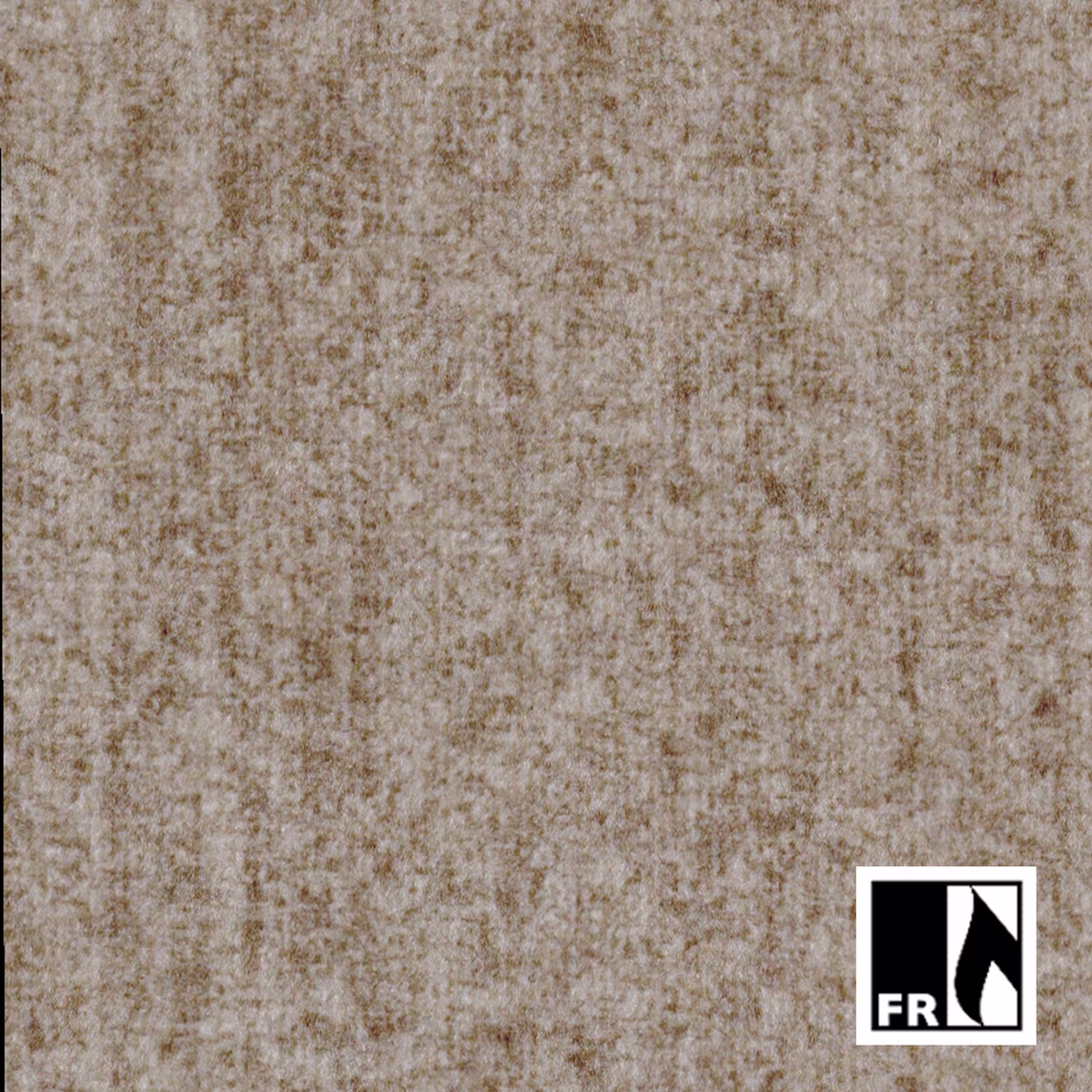 Warm mushroom taupe textile with a softly flecked, nubby woven surface