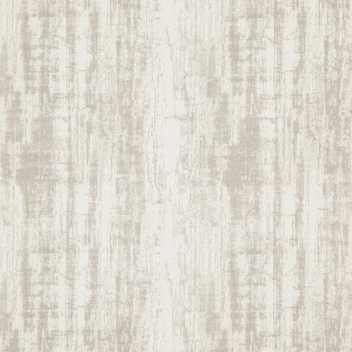 Pale cream textile with taupe-grey distressed vertical striations and a softly textured surface
