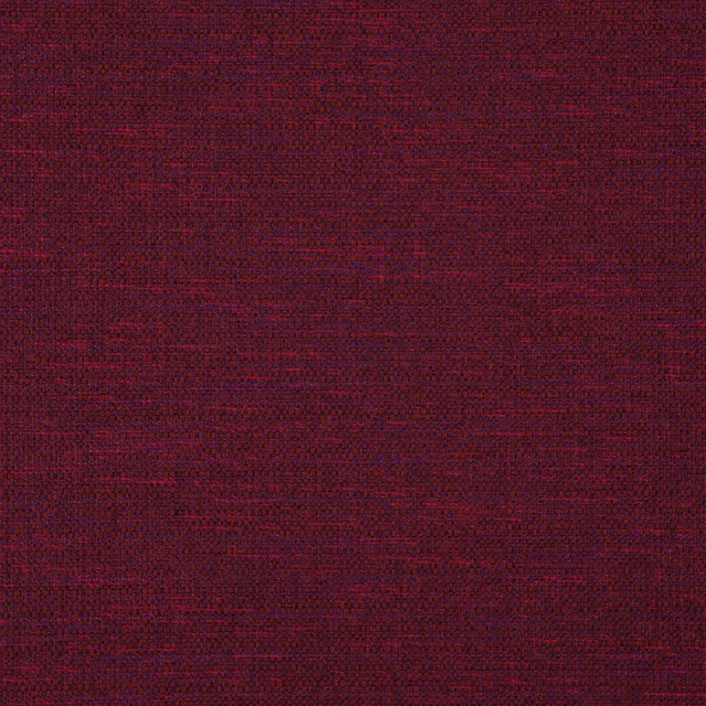 Close-up of deep peony burgundy fabric with fine mottled woven texture