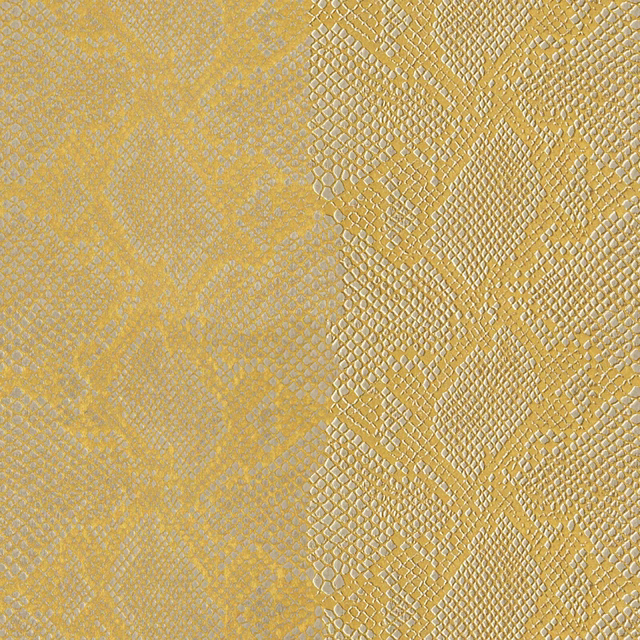 Muted antique-gold woven lattice with silvery taupe threads and tactile relief