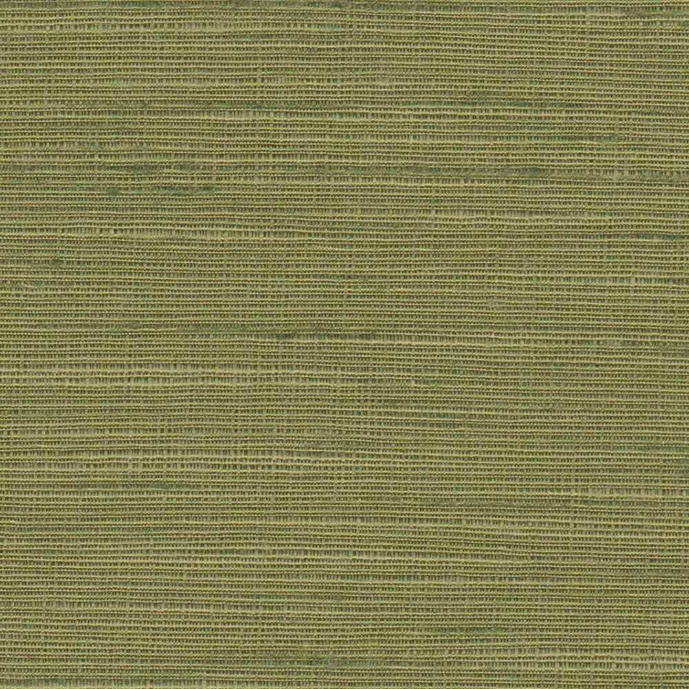 Muted olive-green fabric showing fine horizontal ribs and softly varied woven texture