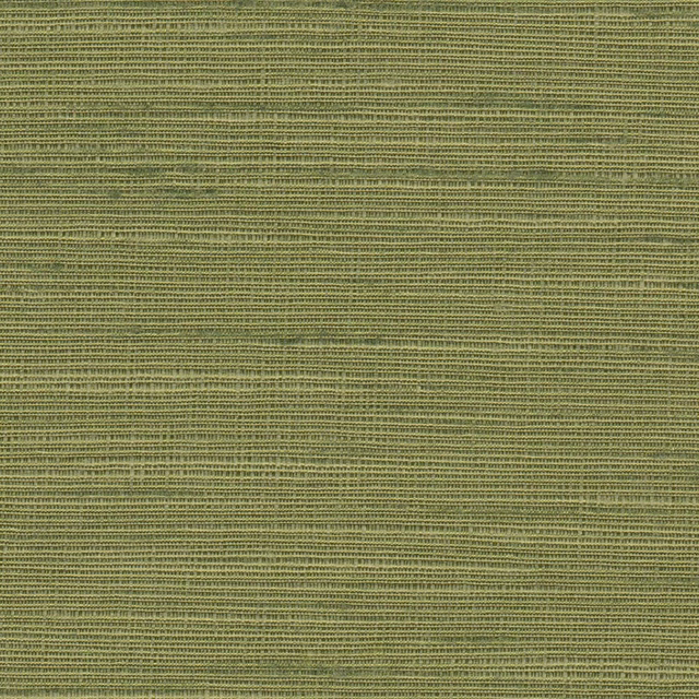 Muted olive-green fabric showing fine horizontal ribs and softly varied woven texture