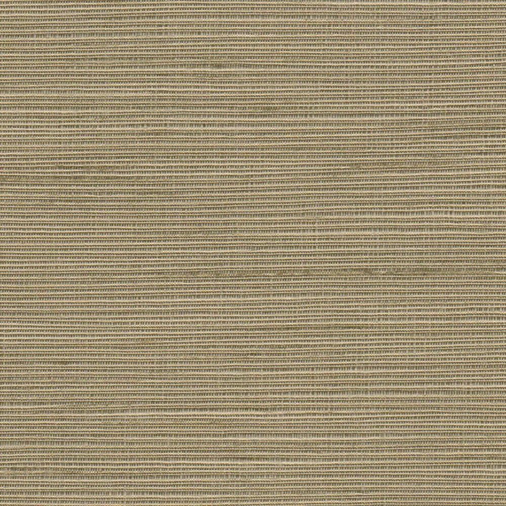 Muted greige-taupe fabric with fine horizontal ribbed weave and subtle dark flecks