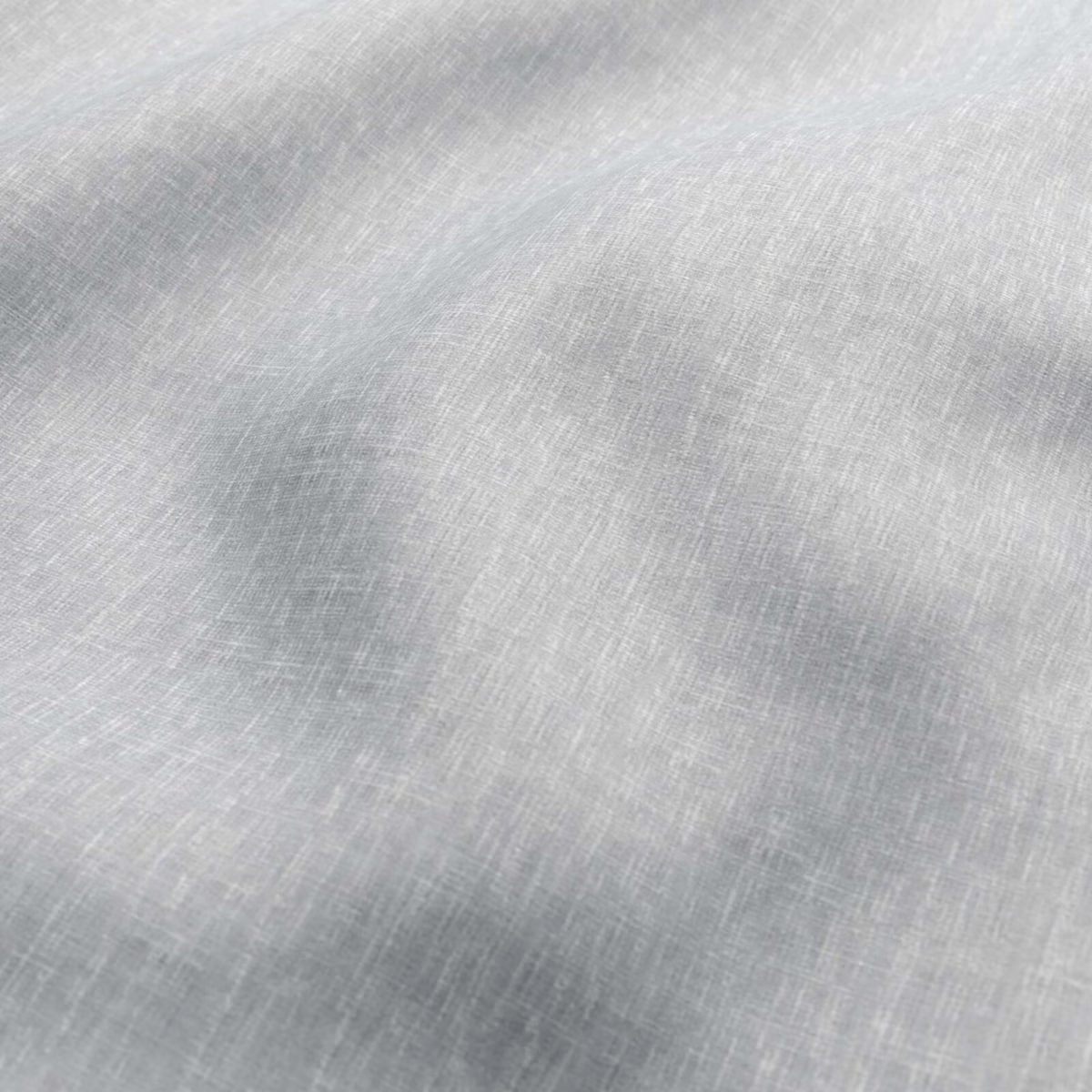 Pale cool-grey Orkney fabric showing a fine, softly crosshatched woven surface