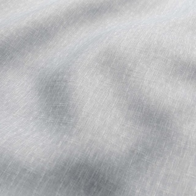 Pale cool-grey Orkney fabric showing a fine, softly crosshatched woven surface