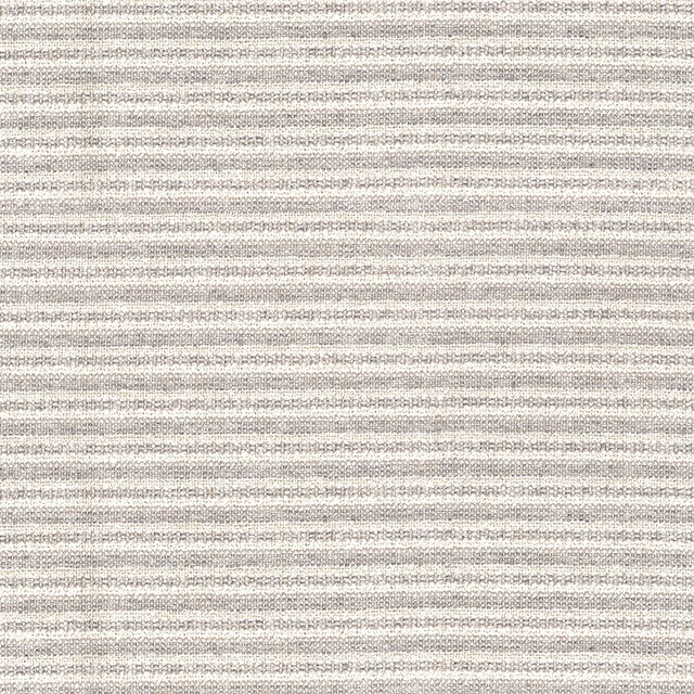 Pearl ivory Wemyss fabric with fine grey horizontal ribs and tactile woven texture