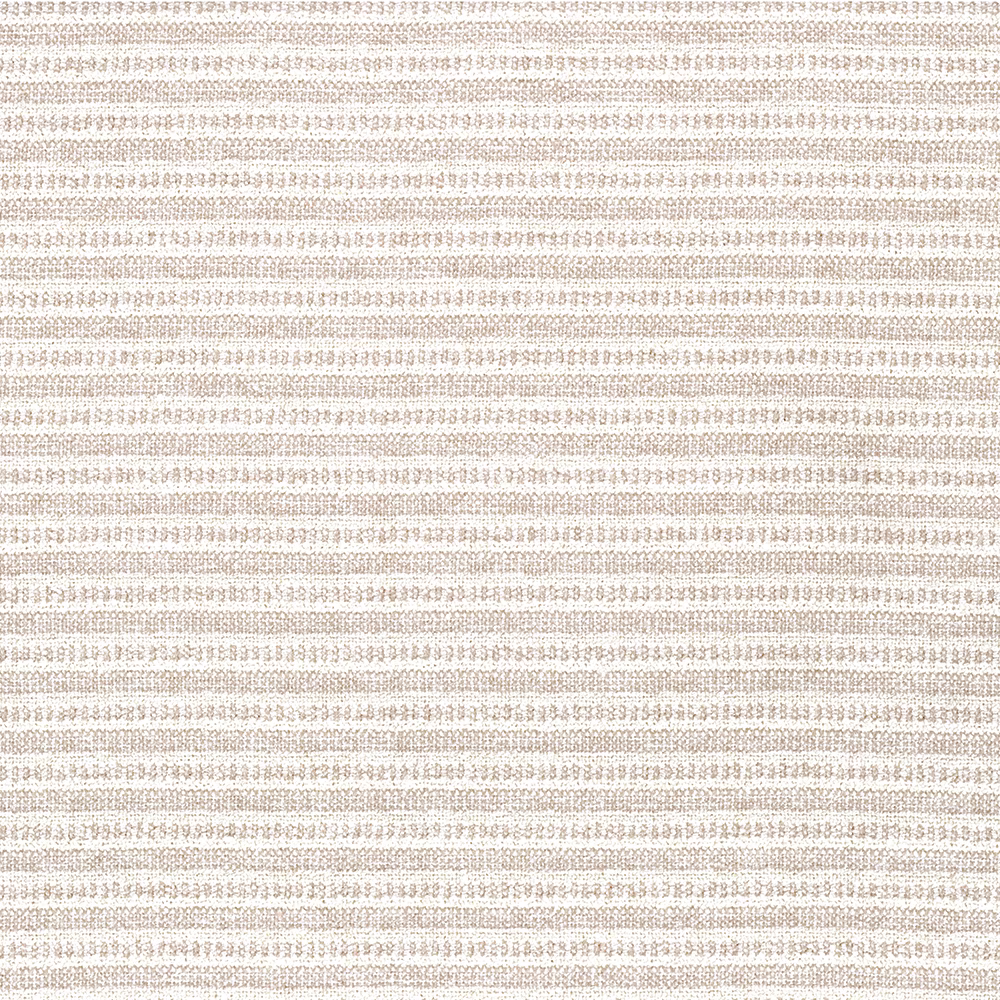 Warm champagne cream fabric with fine horizontal rows and tactile beige flecks