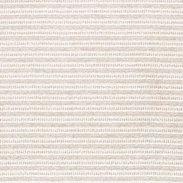 Warm champagne cream fabric with fine horizontal rows and tactile beige flecks