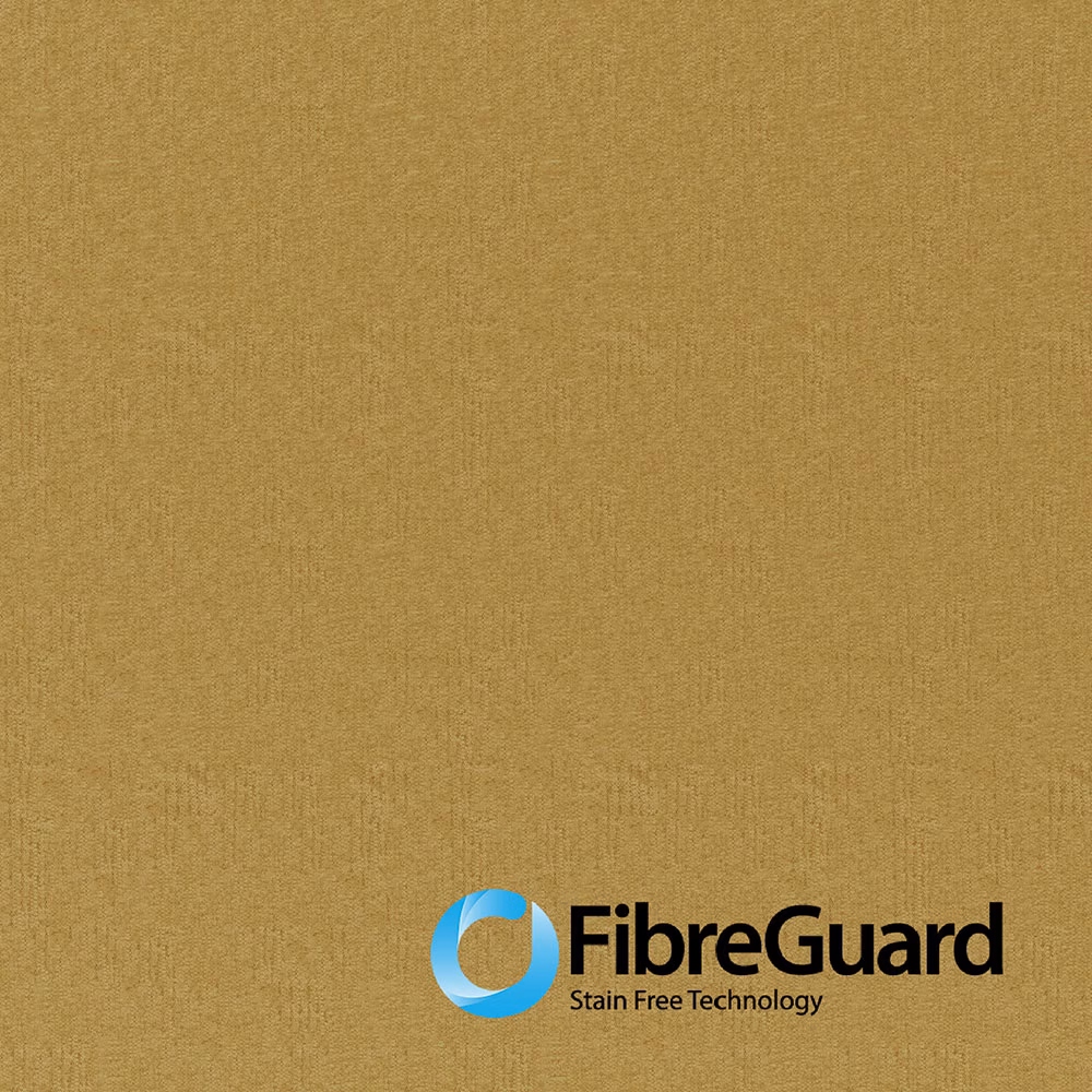 Warm honey-gold woven textile with fine vertical slub texture and subtle tonal variation