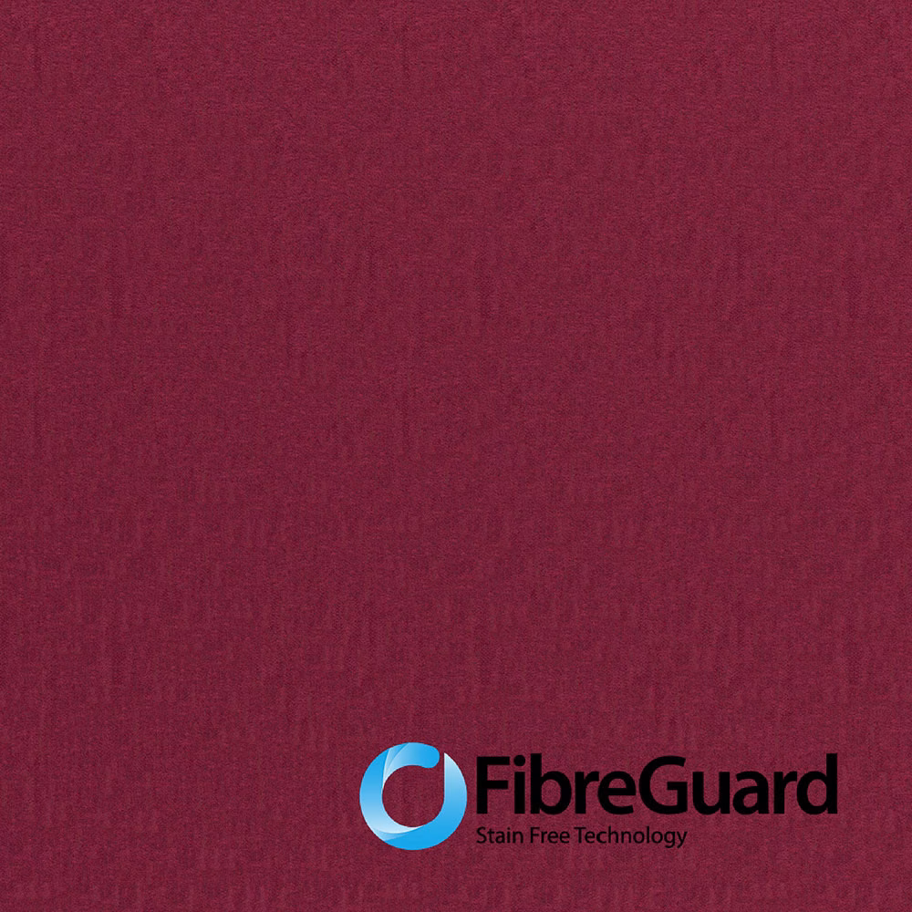 Deep fuchsia woven textile swatch with subtle tonal vertical texture