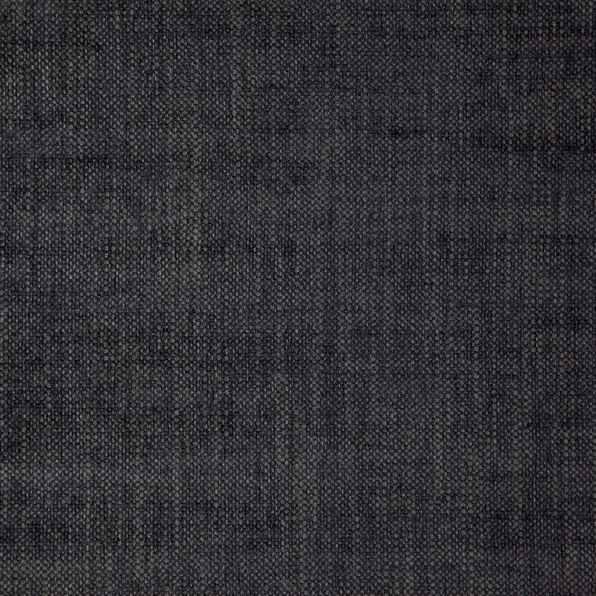 Charcoal-black woven textile with subtle vertical striations and fine tactile texture