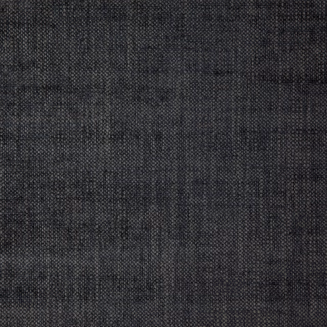 Charcoal-black woven textile with subtle vertical striations and fine tactile texture