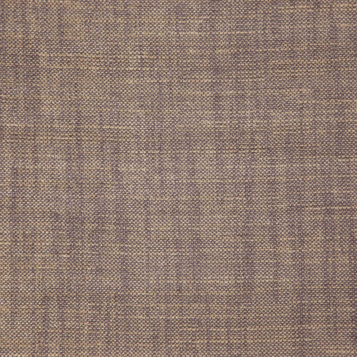Muted taupe-grey woven swatch with fine basket texture and darker vertical variation