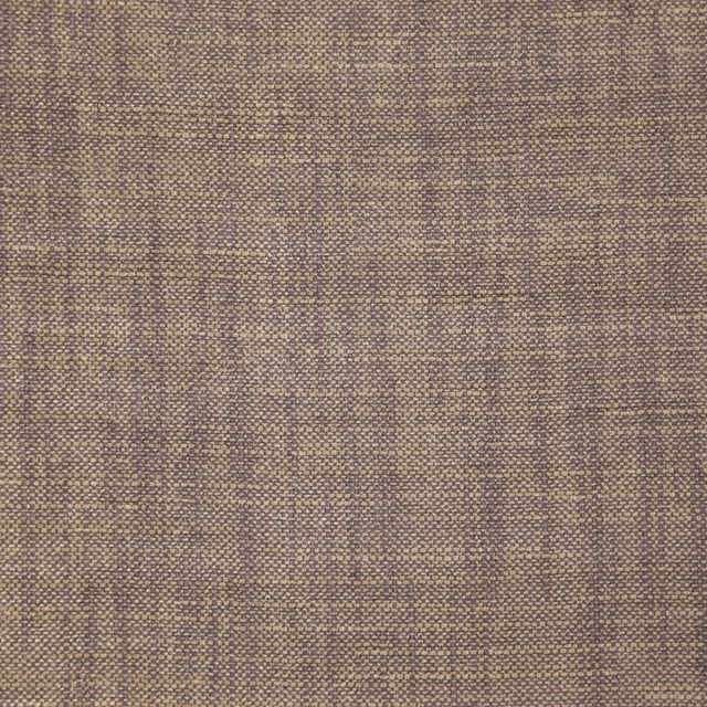 Muted taupe-grey woven swatch with fine basket texture and darker vertical variation